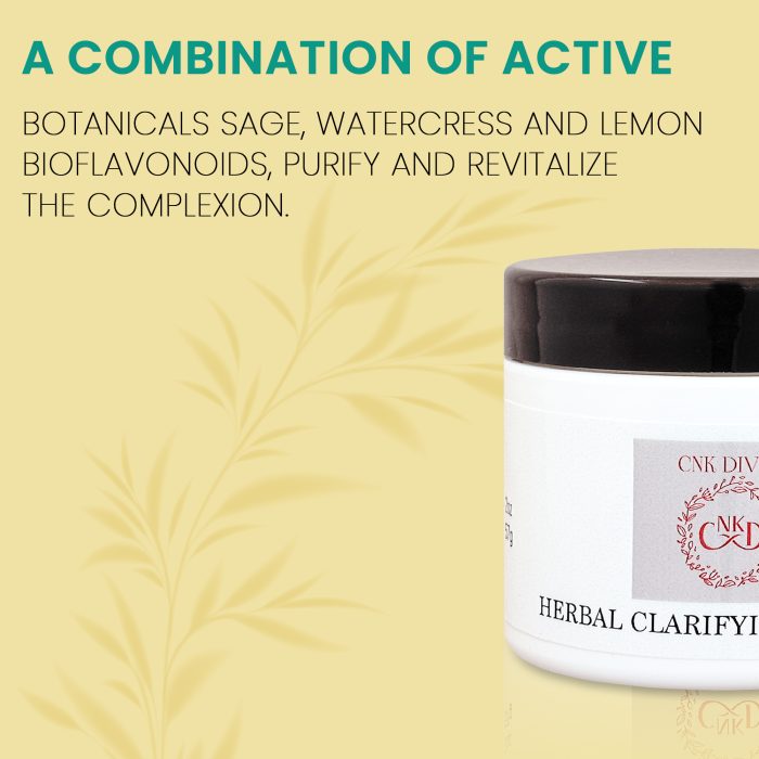 Herbal clarifying moisturizer